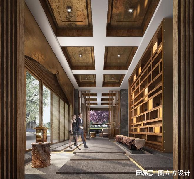 酒店装修效果图：豪华与舒适的完美融合(图2)