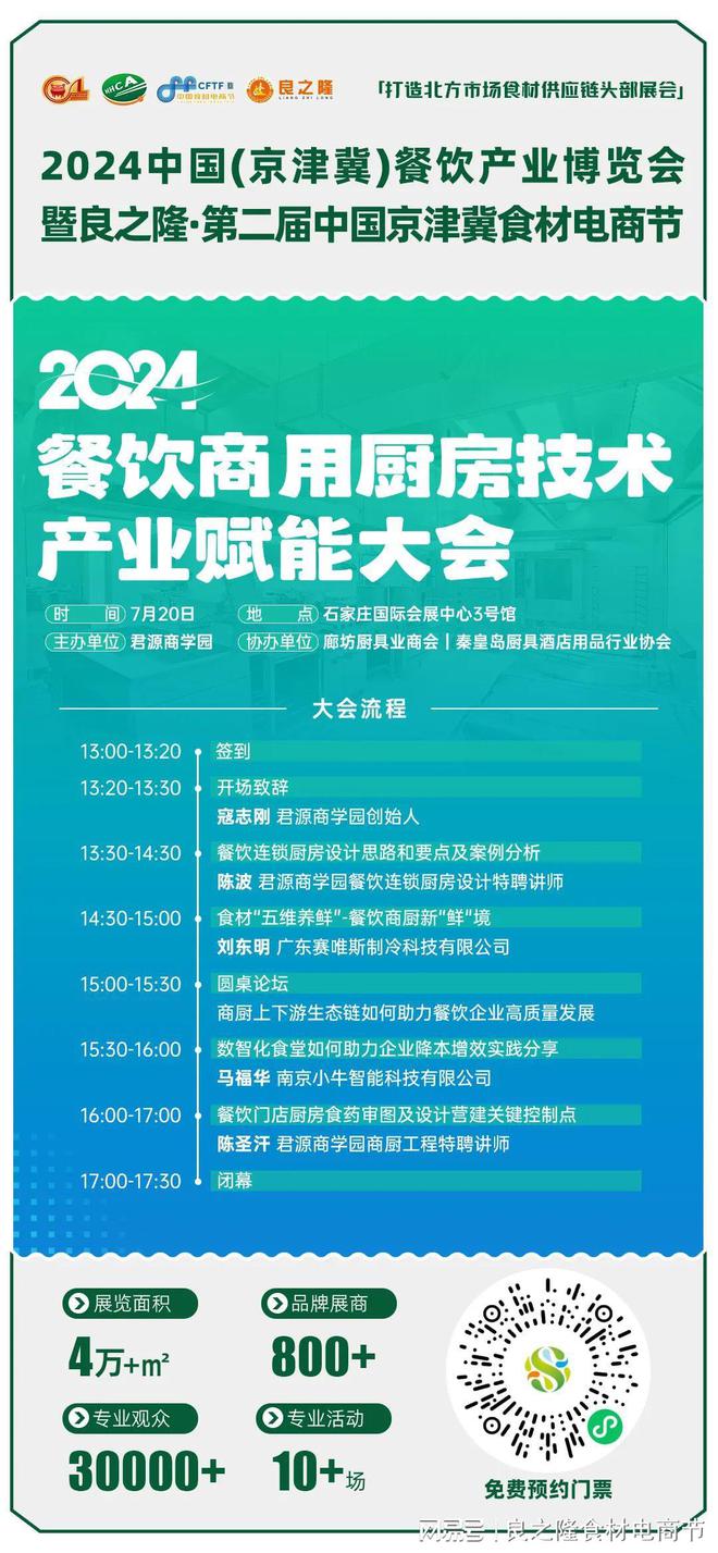 2024餐饮商用厨房技术产业赋能大会7月20日将在石家庄隆重举行(图3)