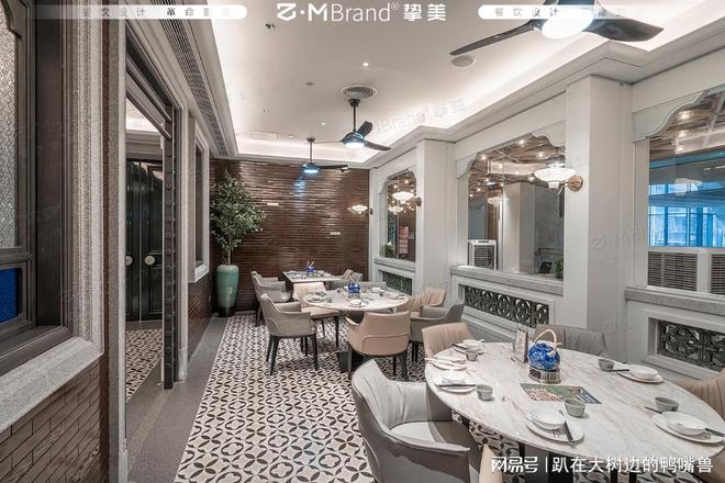摩登饭店装修设计的方案理念【挚美设计】(图1)