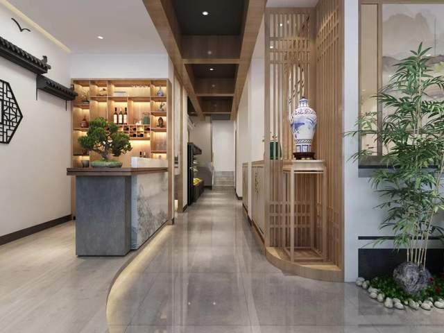 陕西餐饮酒店装修施工西安酒店餐饮装修咸阳餐厅设计(图1)