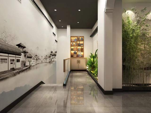 陕西餐饮酒店装修施工西安酒店餐饮装修咸阳餐厅设计(图4)