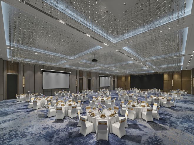 典雅宴会空间：酒店宴会厅装修美图大放送(图3)