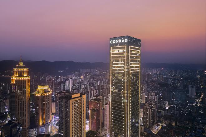 新酒店康莱德首秀山城尽览雾都昼夜魅力(图1)