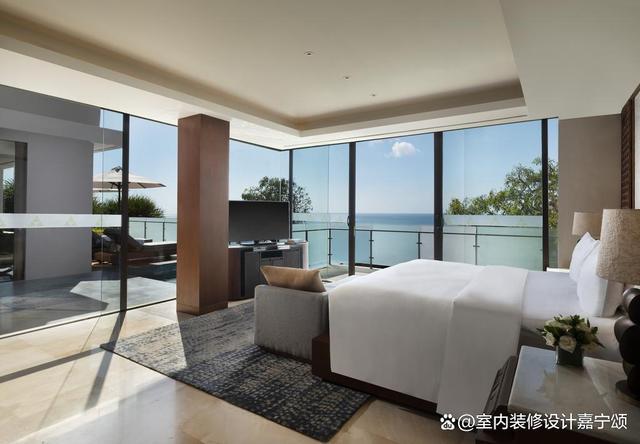 赏析丰都酒店装修：大气大厅与舒适客房的设计之道(图1)