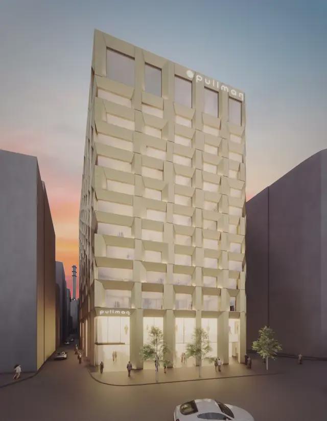 东京中银胶囊塔旧址上将建酒店一睹效果图(图1)