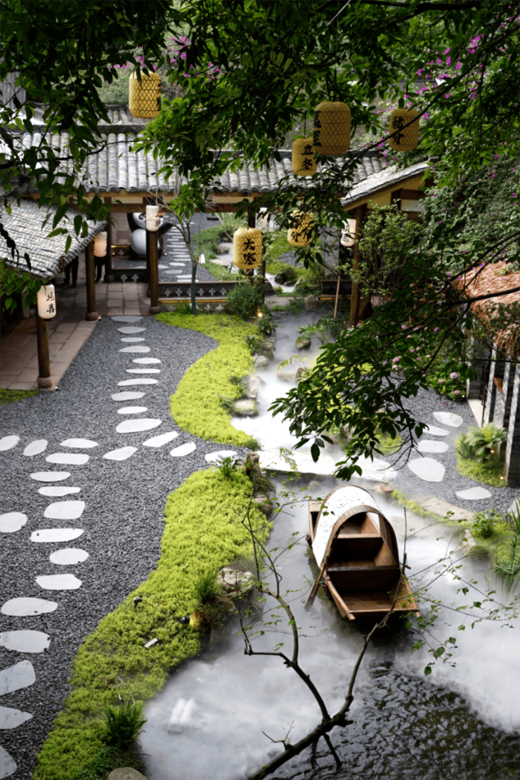 成都麓客设计：川渝集火锅探索西蜀园的宜居美学与川渝火锅文化(图9)