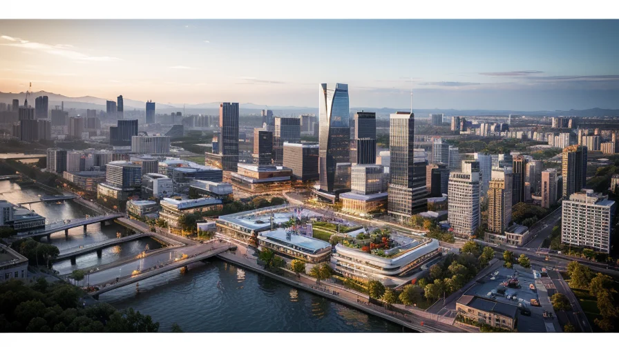 长沙绿地湖湘中心五大酒店集群盛大开工引领区域商业新纪元(图1)