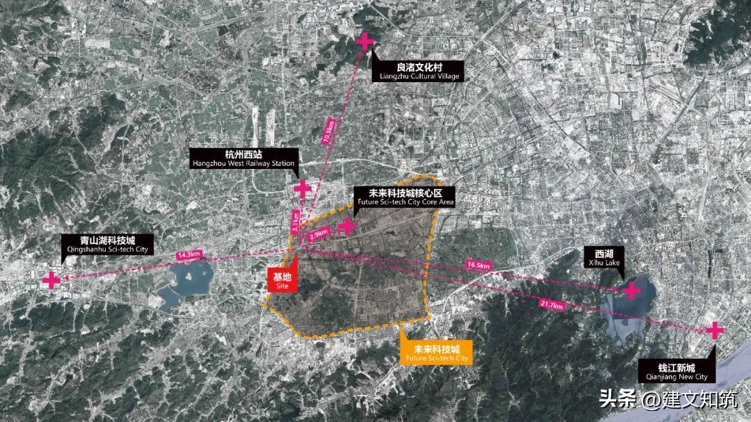 【城市】杭州未来科技城商业酒店综合体优胜方案丨Farrells(图2)