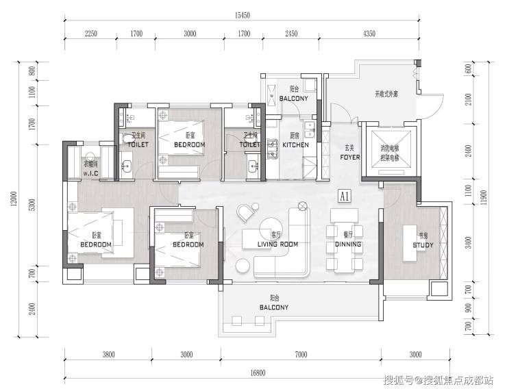 空港发展云玺观宸售楼处电话-价格详情-实时更新-成都空港发展云玺观宸售楼处地址-在售户型(图3)