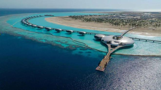 最新沙特Shebara酒店悬浮在海洋之上的奢华度假村(图1)
