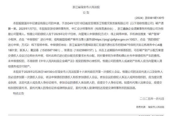 唏嘘！七都温州中心之后温州一曾称投资100亿大项目搁浅公司破产！(图11)