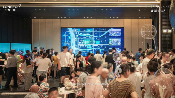 龙湖·观萃缦萃会馆实景示范区启幕到访量直破800组(图5)
