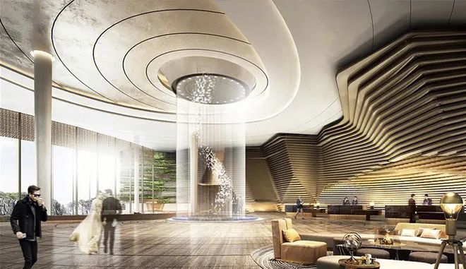 酒店装修效果图：打造豪华舒适的空间(图2)