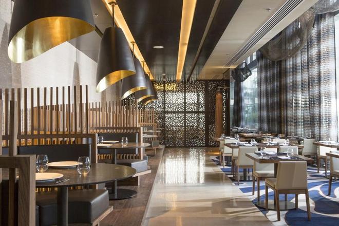 陕西餐饮店装修设计施工西安餐厅装修设计施工酒店餐饮(图1)