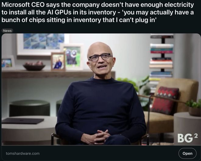 硅谷GPU蒙尘马斯克一言成谶：美国AI被电卡脖子(图2)