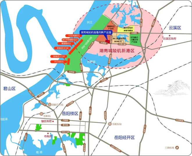 10元㎡·月起！城陵矶临港高新产业园商铺、酒店、火热招商中！(图2)