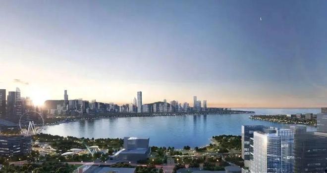 臻藏现楼｜SCT湾流售楼处发布：铸就宝中天际传奇臻邸！(图2)