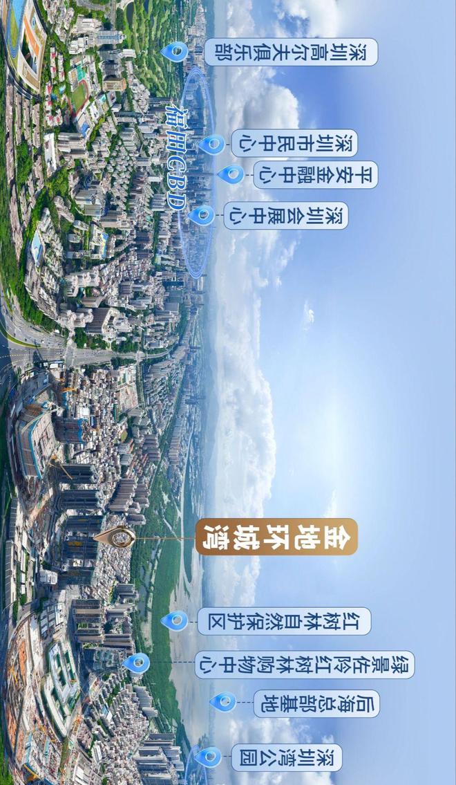 福田金地环湾城双地铁环绕出行便捷红岭教育护航家庭成长(图2)